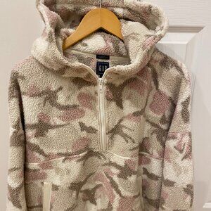 GAP fleece pullover hoodie